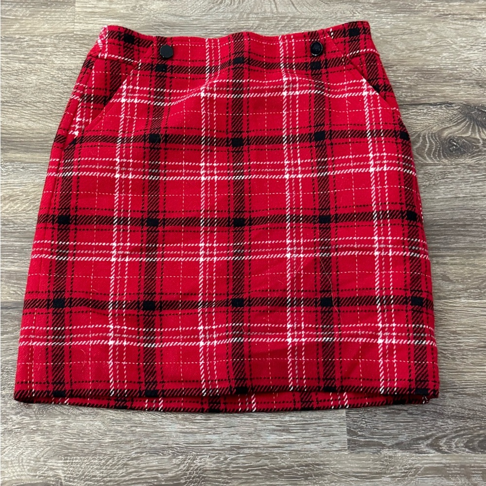 Talbots Petites Wool Blend Skirt NWOT